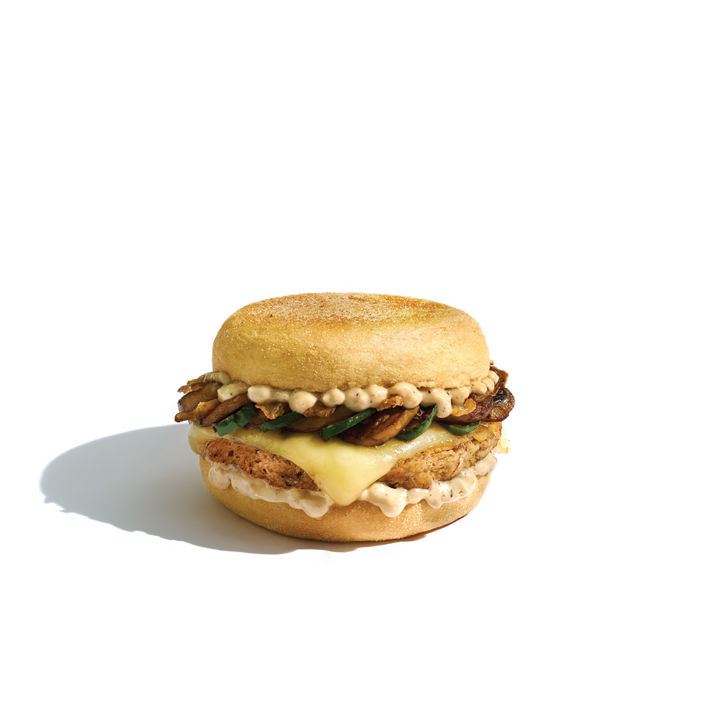 Hoba Chicken Mushroom Burger 360
