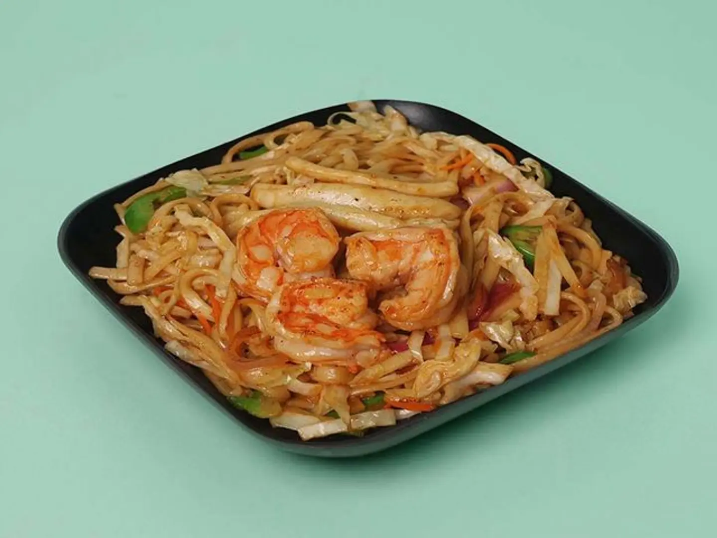 Seafood Yaki Udon
