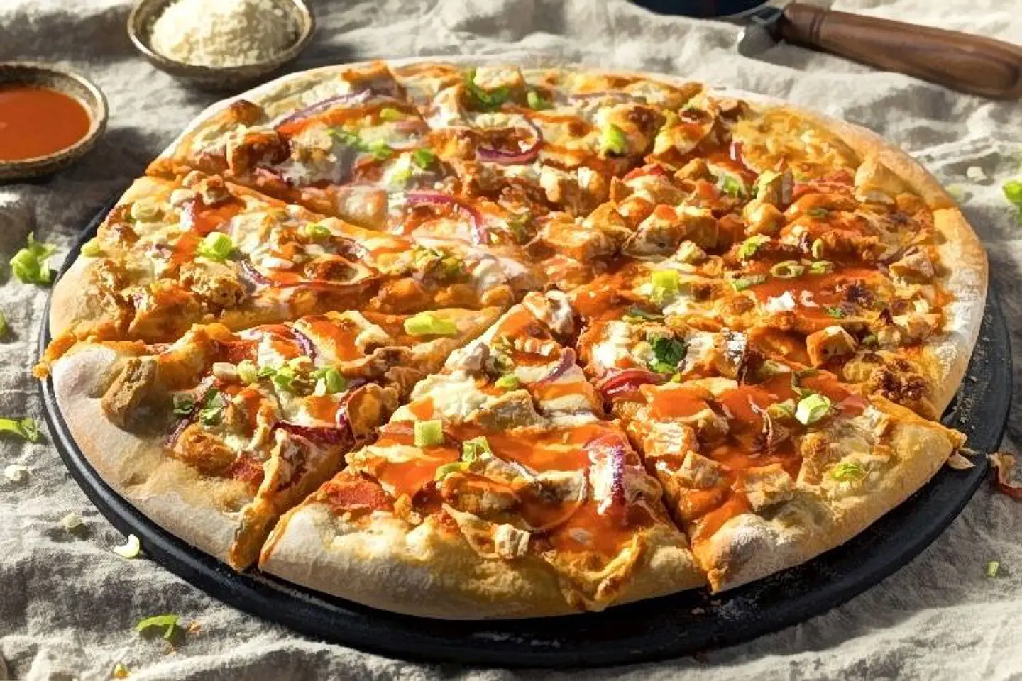 بيتزا ديناميت وسط