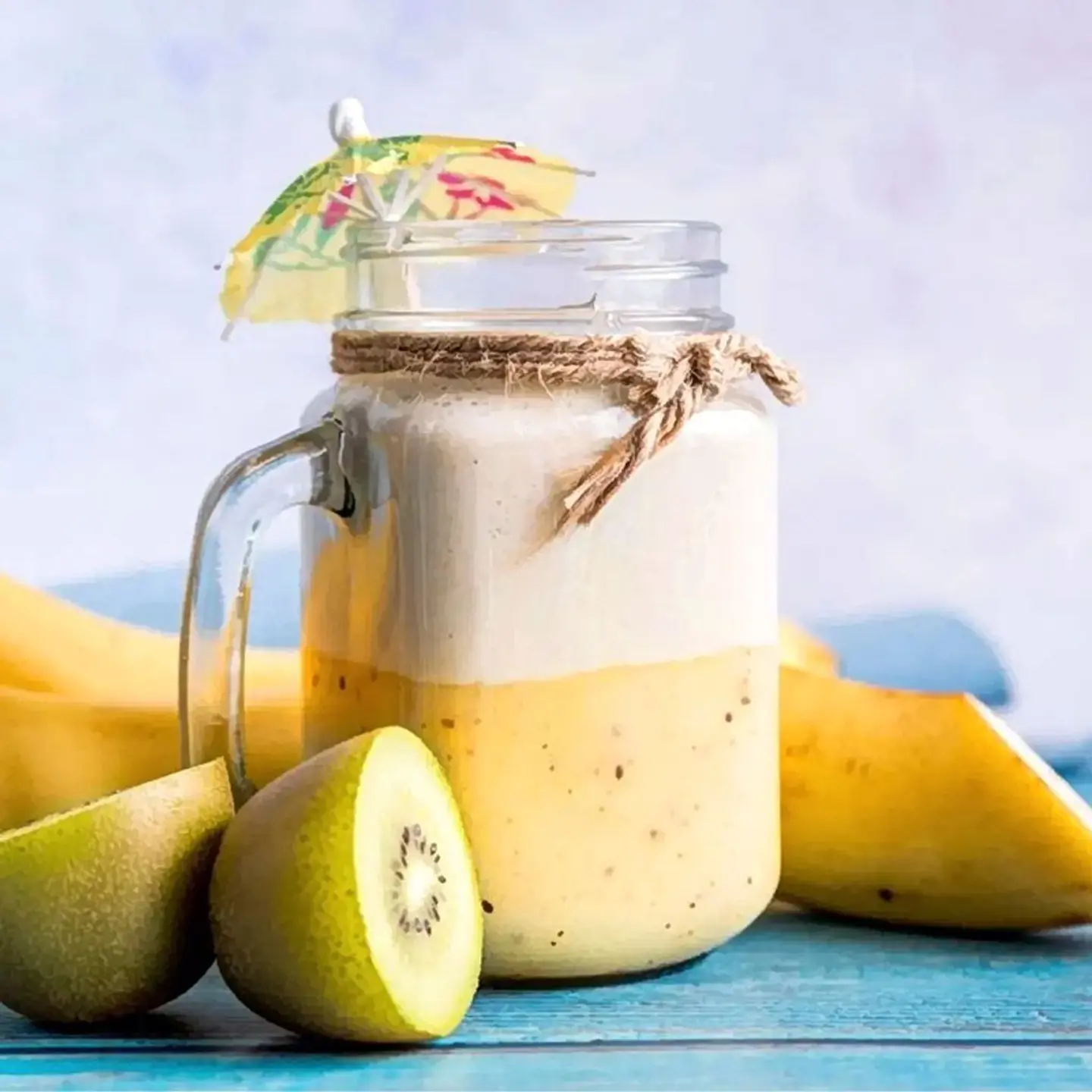 حليب موز جالون