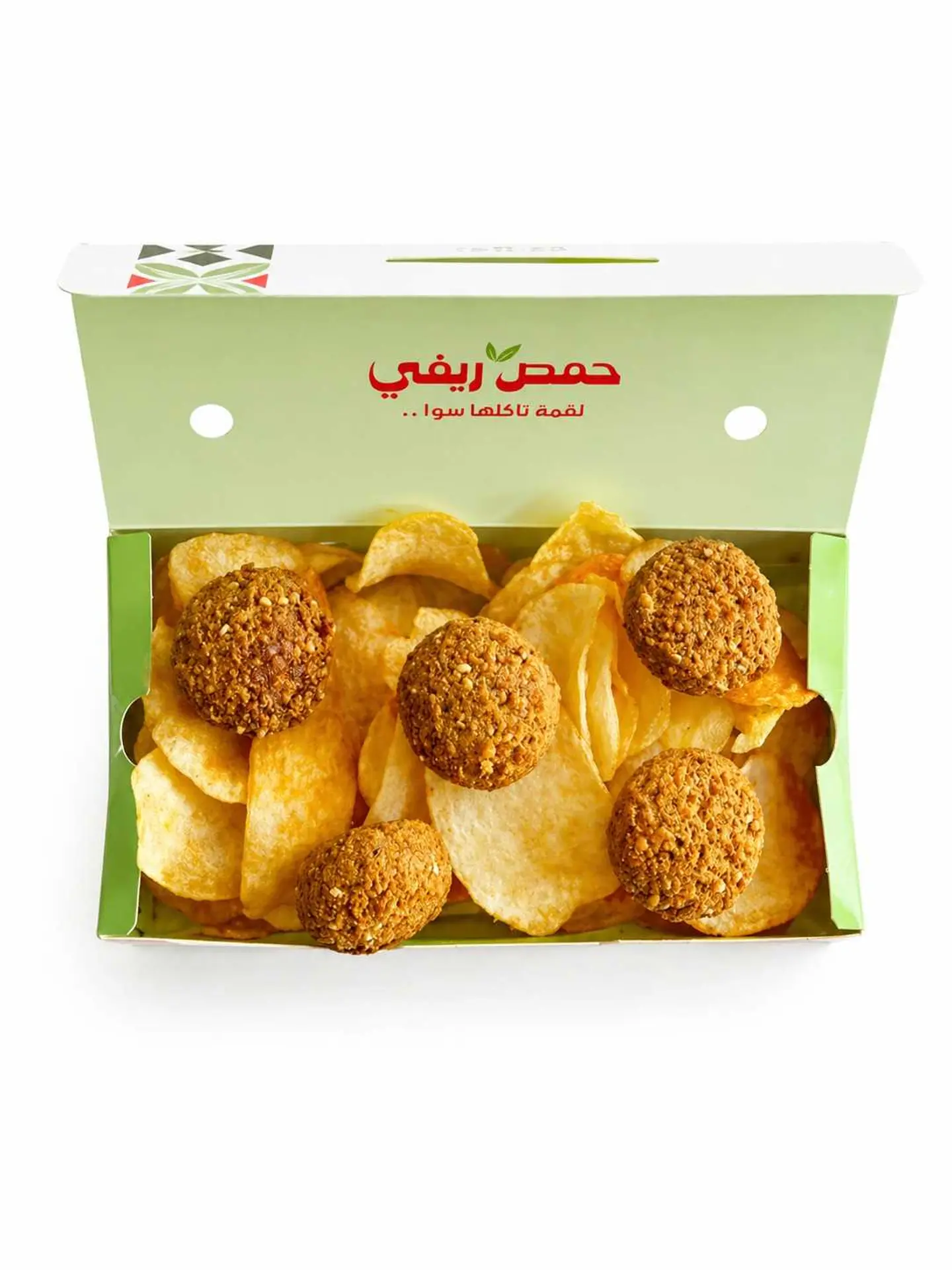 فلافل وشيبس