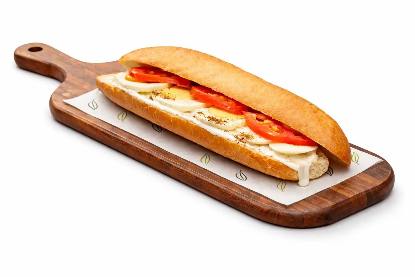 ساندويتش بيض مسلوق