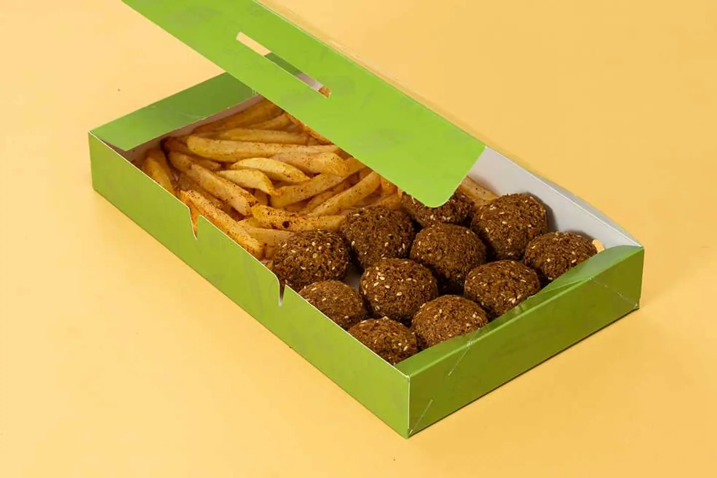 فلافل وبطاطس