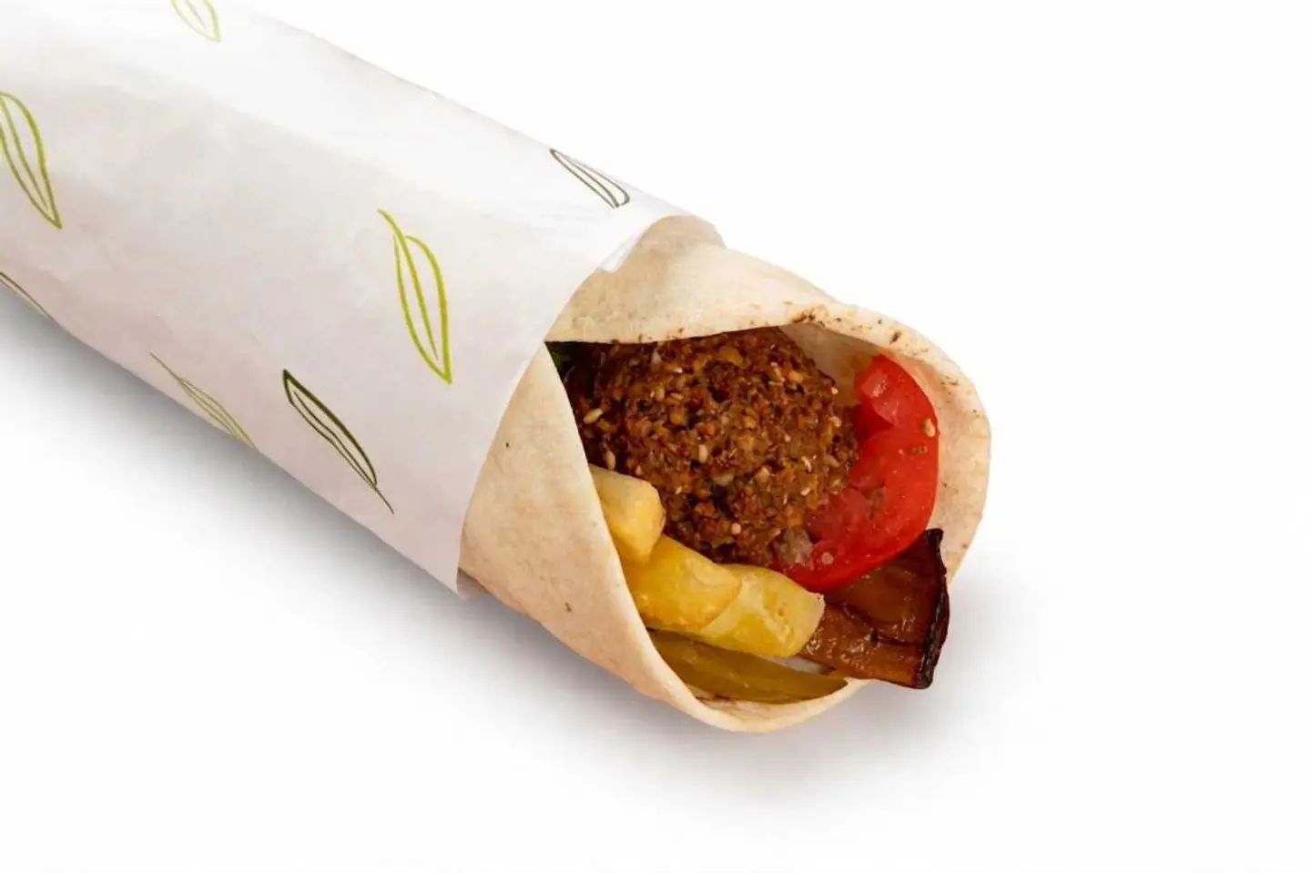 ساندويتش فلافل مشكل