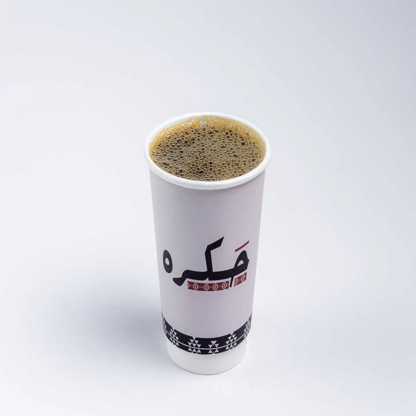 كوب قهوة سوداء