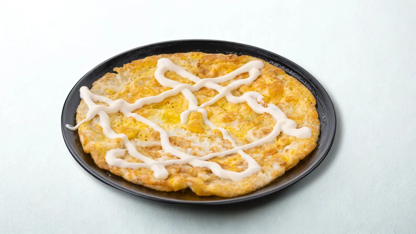 Eggs With Liquid Cheese