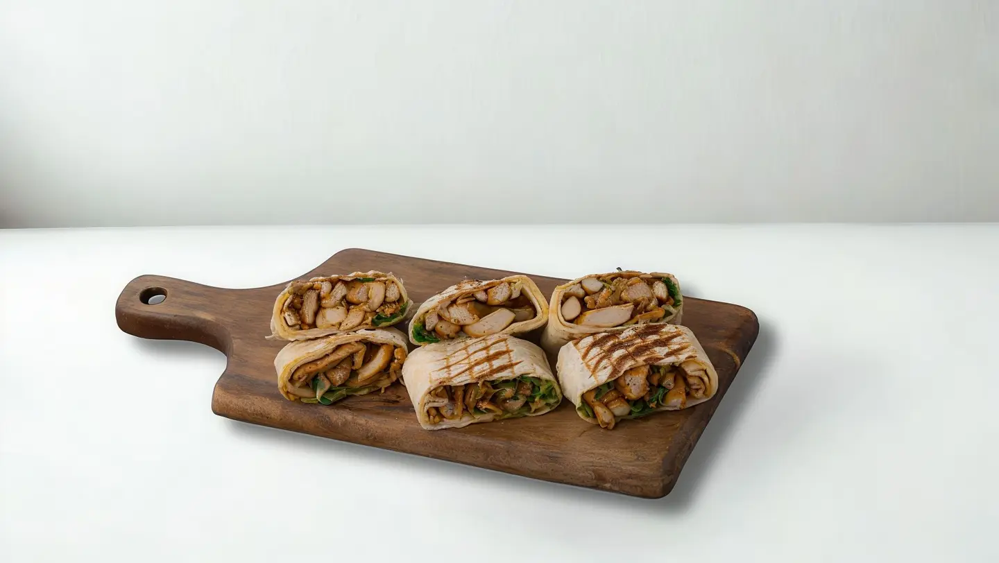 Abu Arab Chicken Wrap Meal