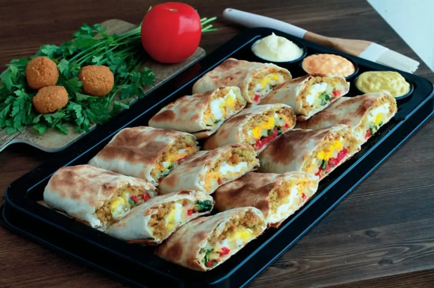 جمعات فطائر الفلافل