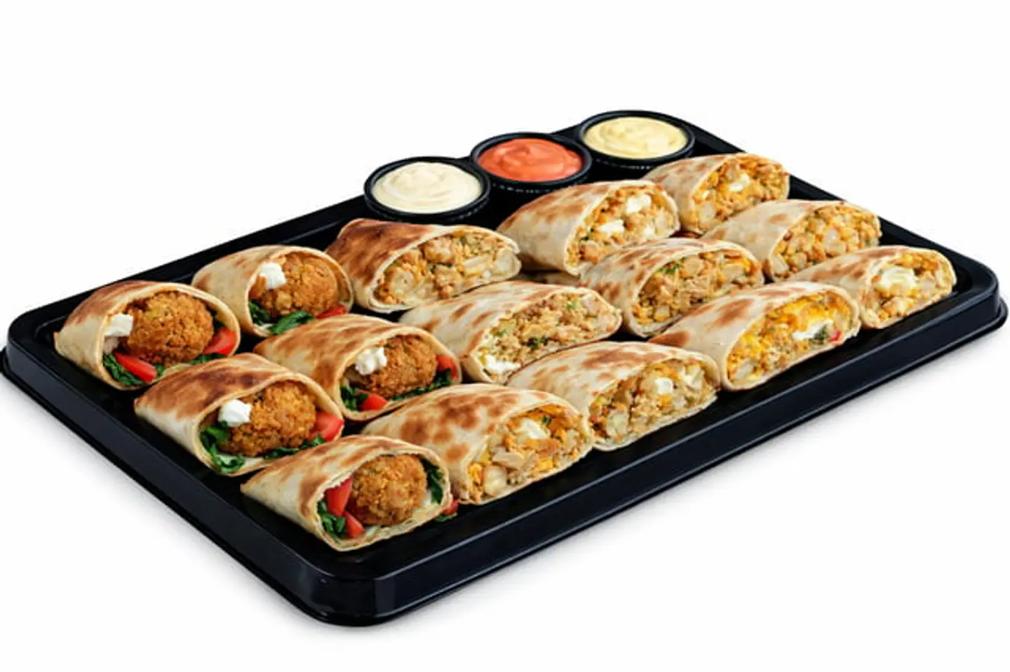جمعات فطائر فلافل ودجاج
