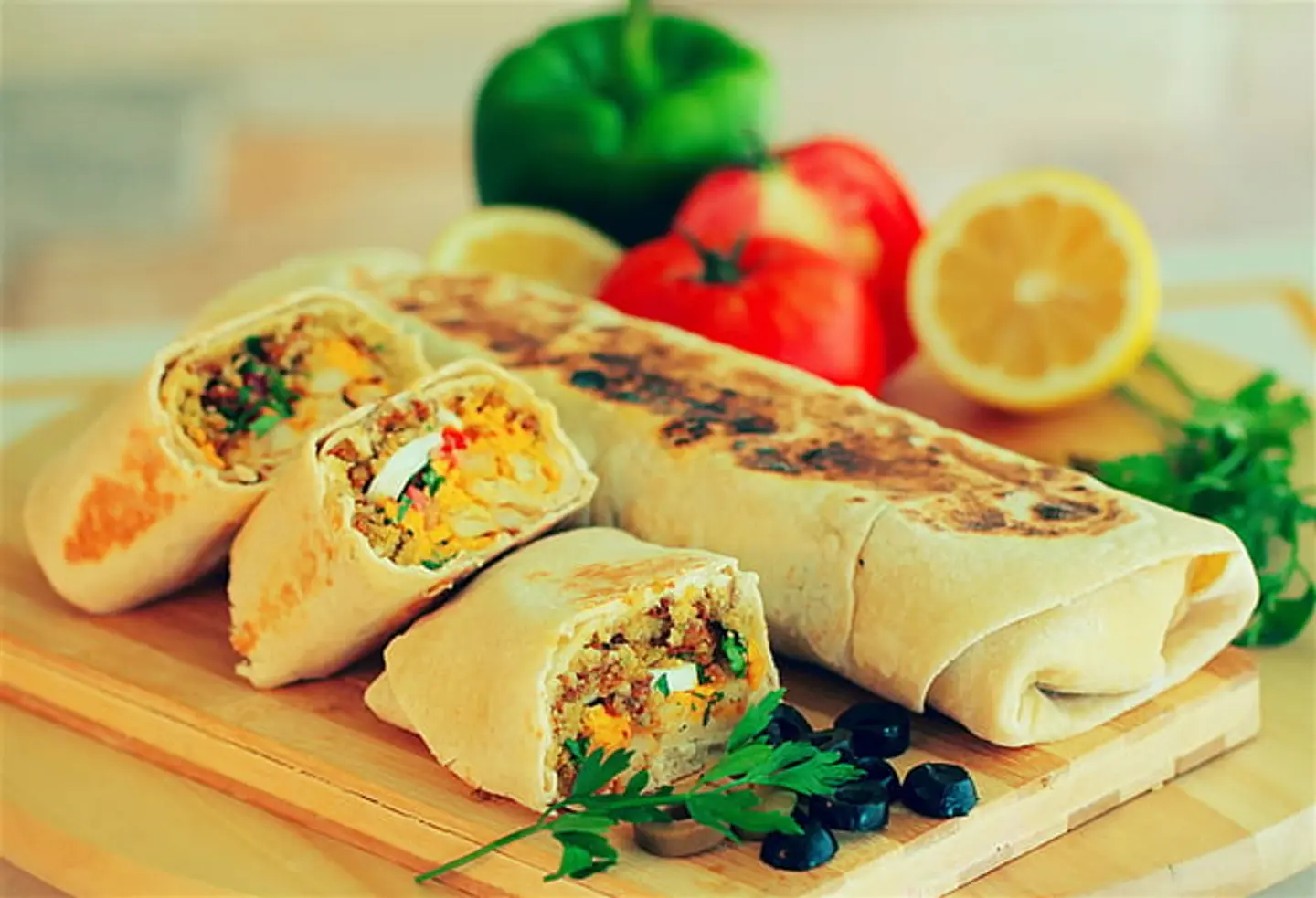 فطيرة هش فلافل