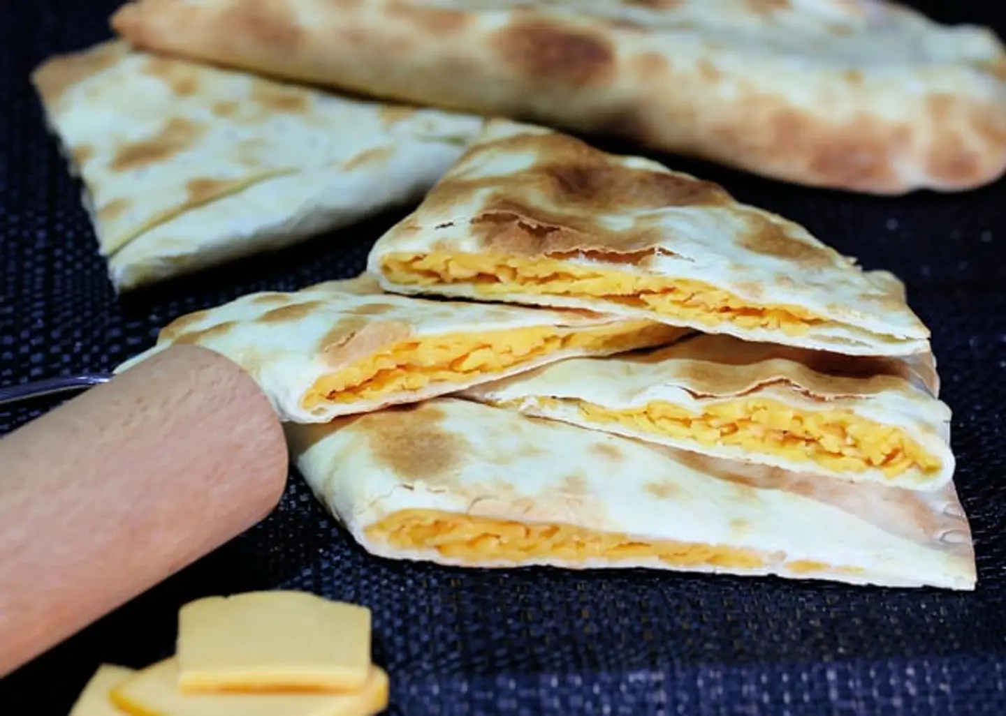 فطيرة جبن شيدر