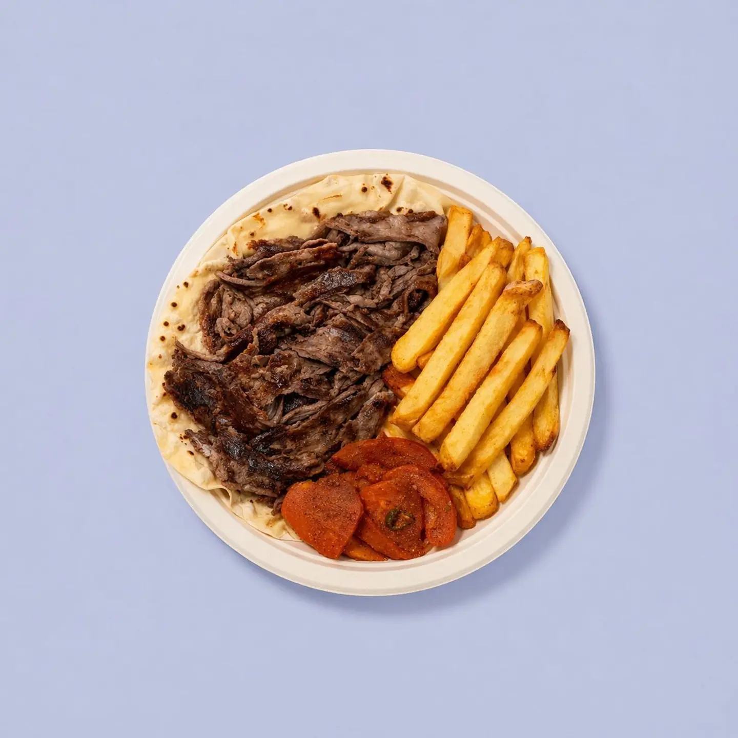 Habibi Beef Shawarma Dish