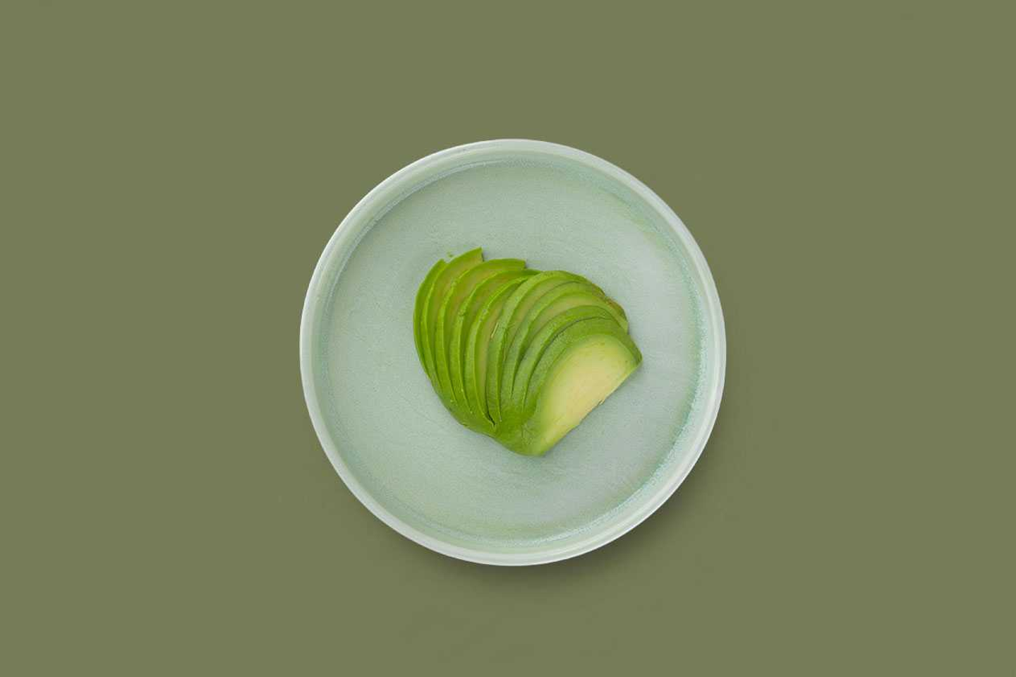 Fresh Avocado Sliced