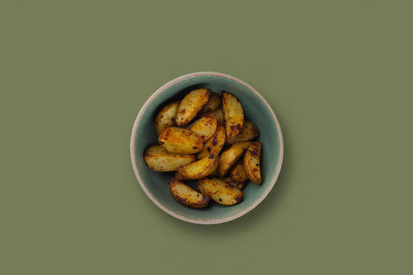 Baked Wedges Baby Potato