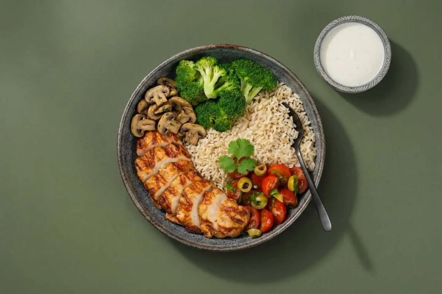 طبق صدر دجاج مشوي