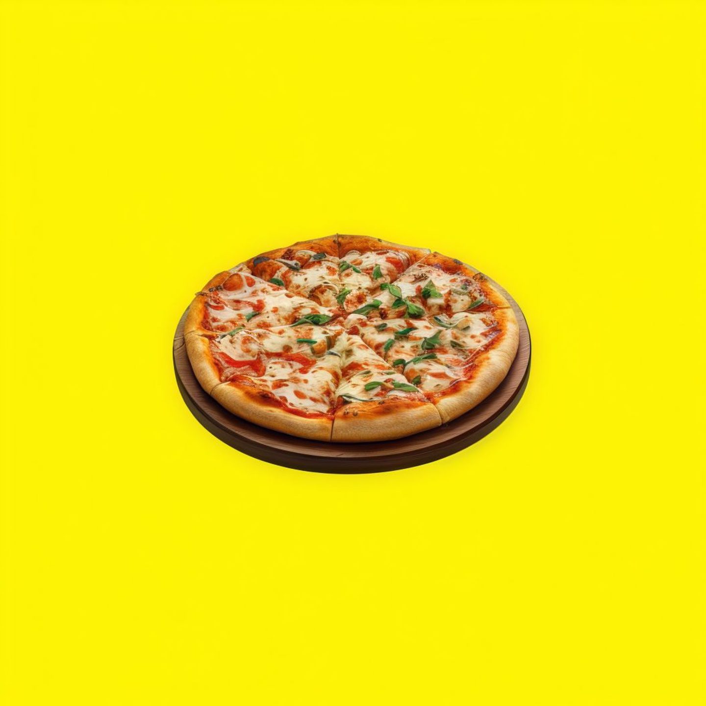 Mozzarella Stuffed Crust Pizza
