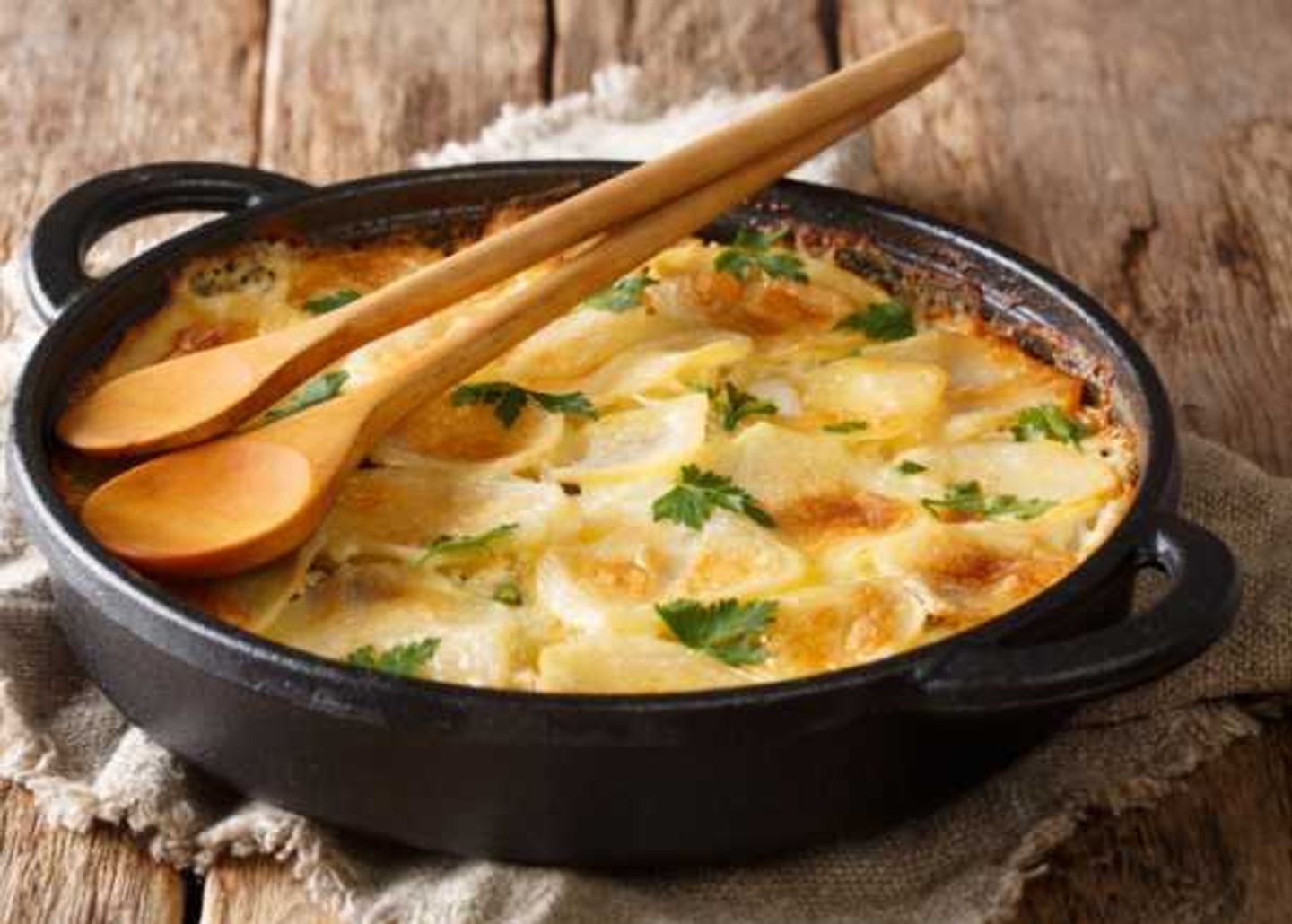 Dennis With Potatoes And Cream