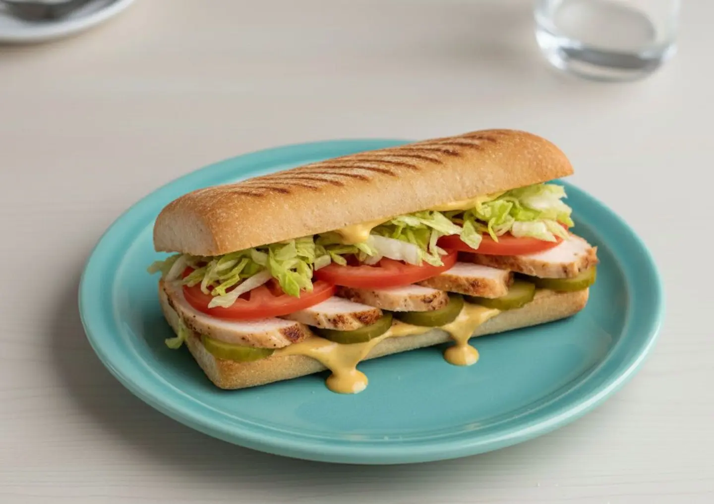 Brown Bread Roasted Chicken Sandwich