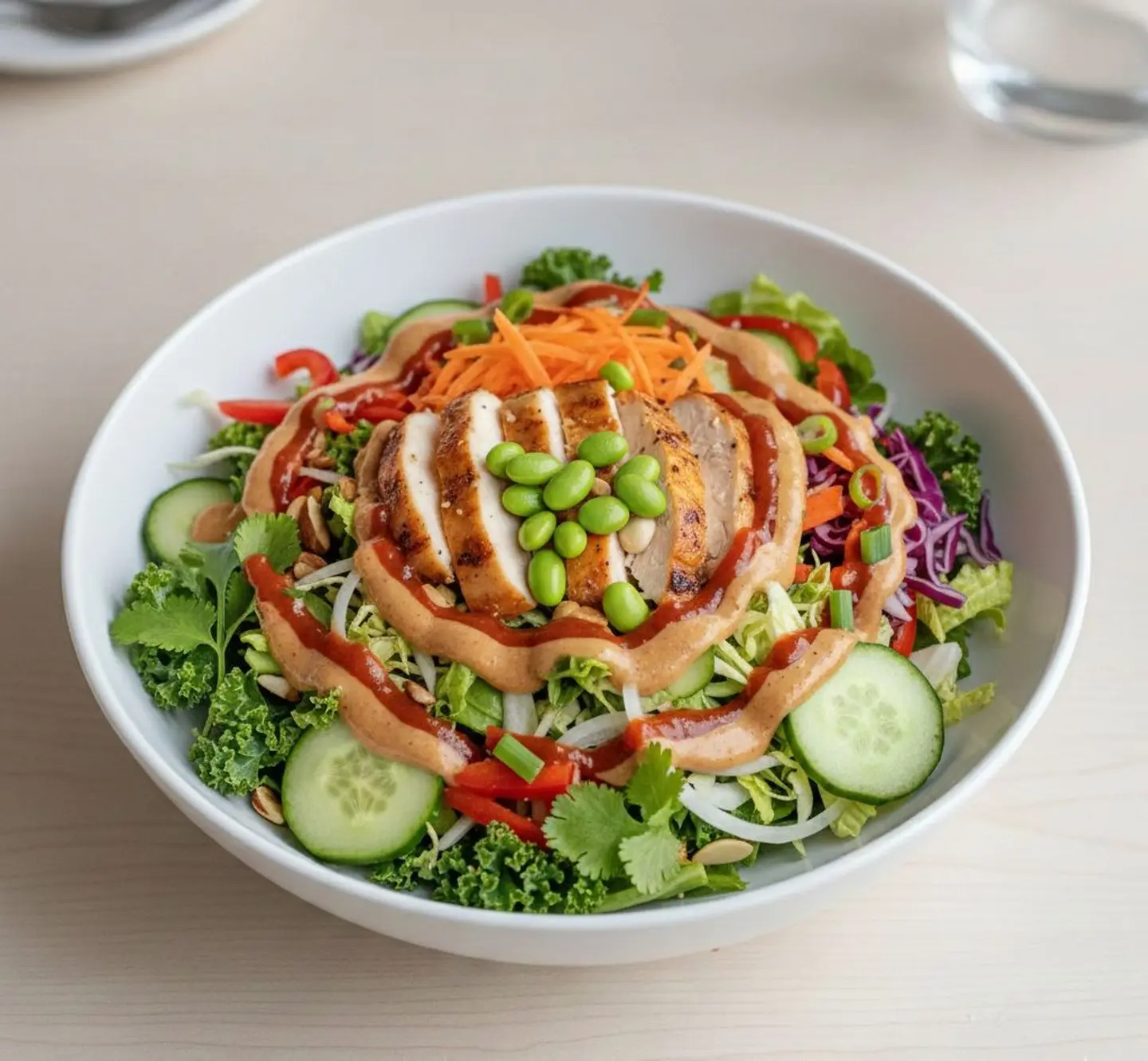Asian Chicken Crunch Salad