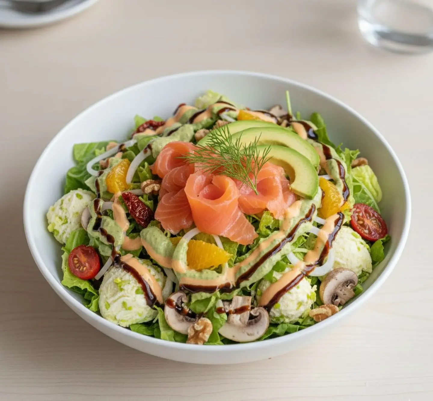 Smoked Salmon Salad