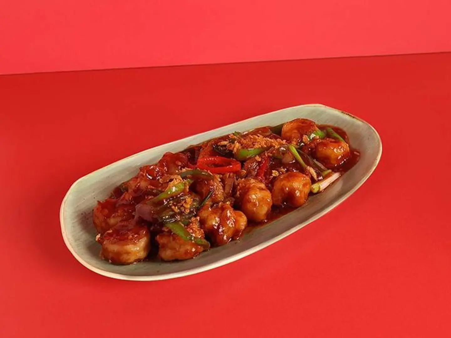 Shrimp In Garlic And Chili Sauce