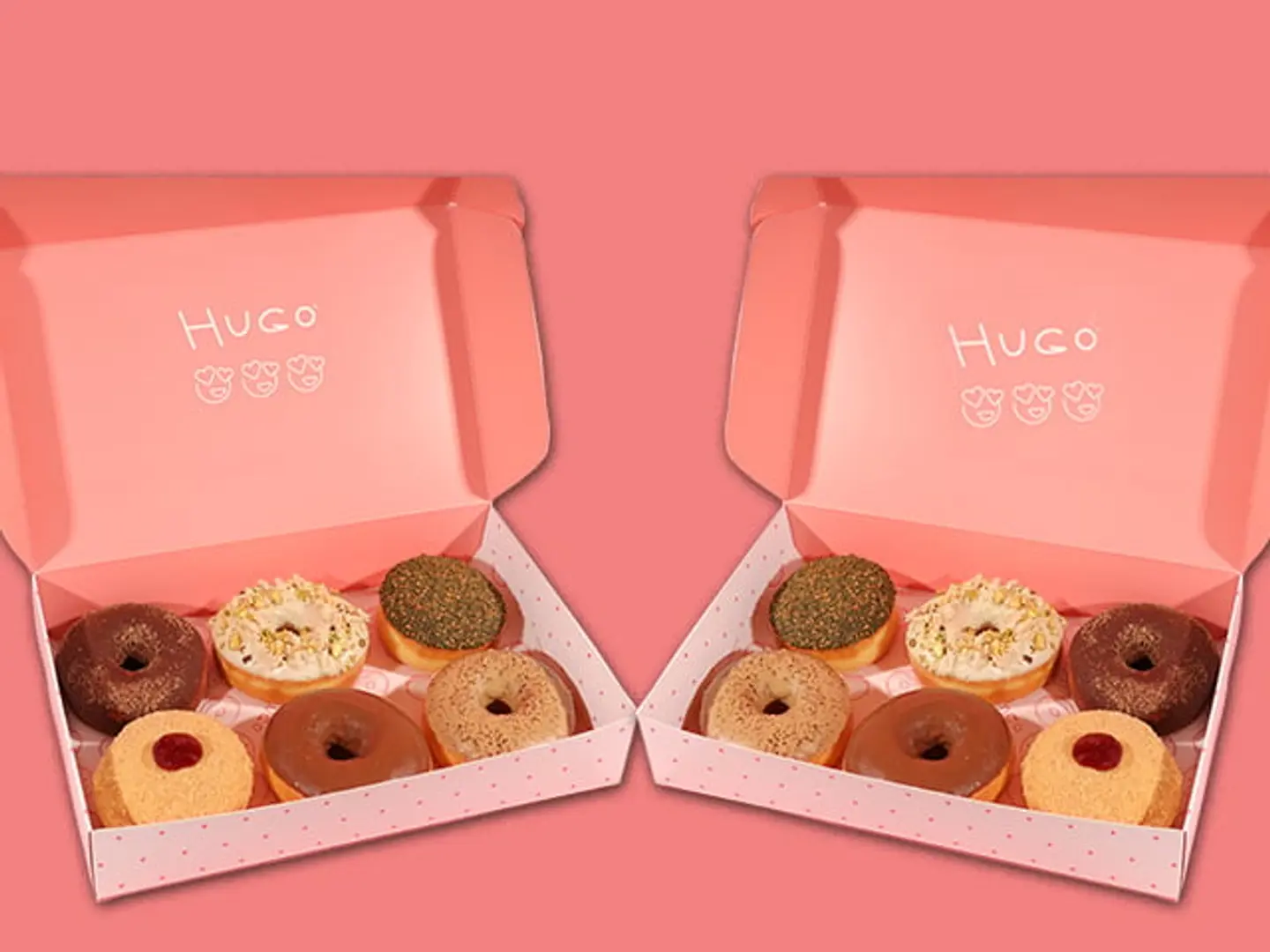بوكس 12 حبة دونات كبير