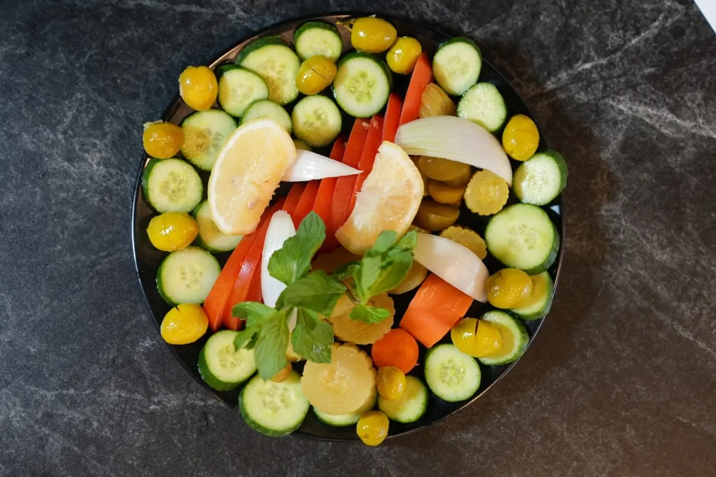 Mixed Vegetables Plate