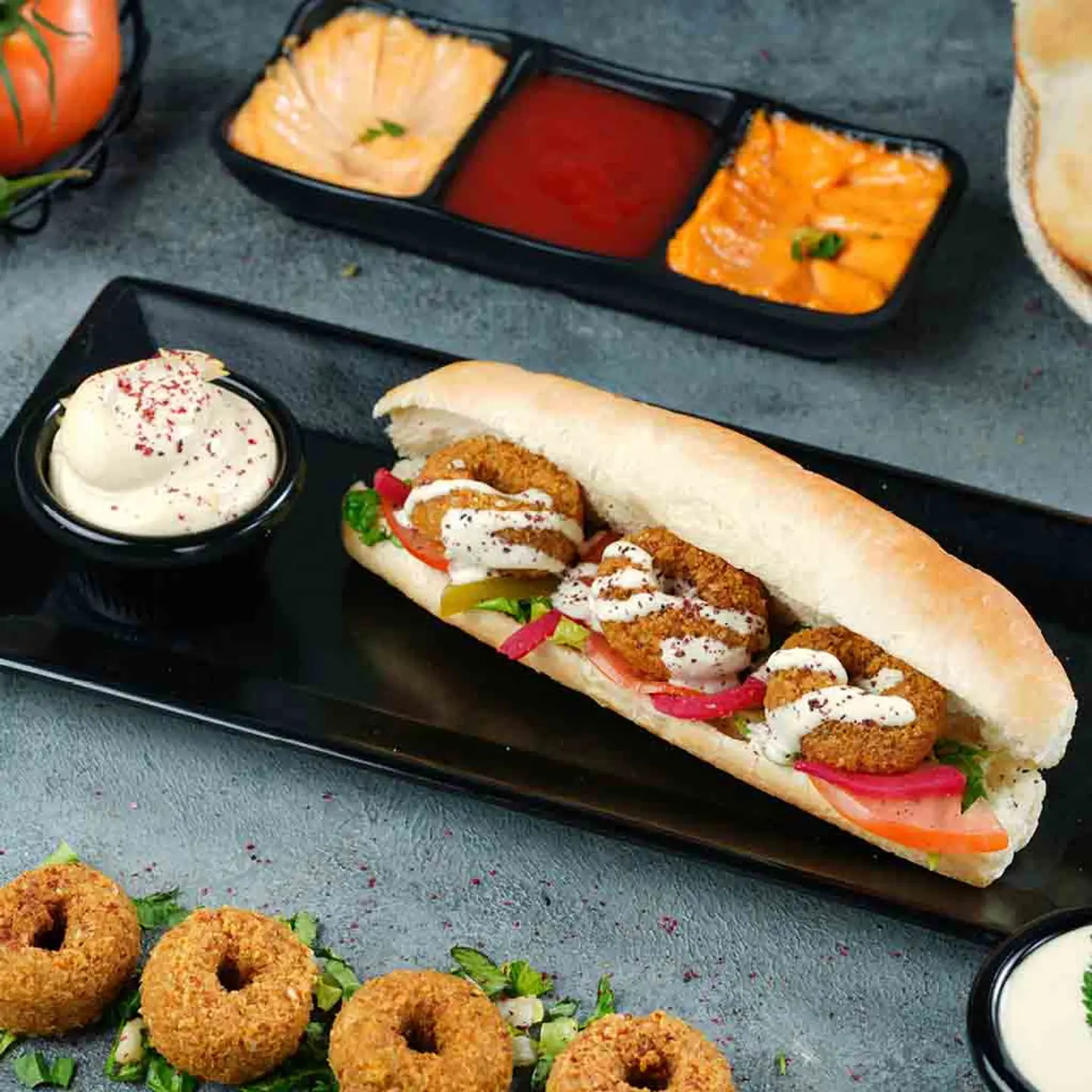 Samoli Falafel Sandwich