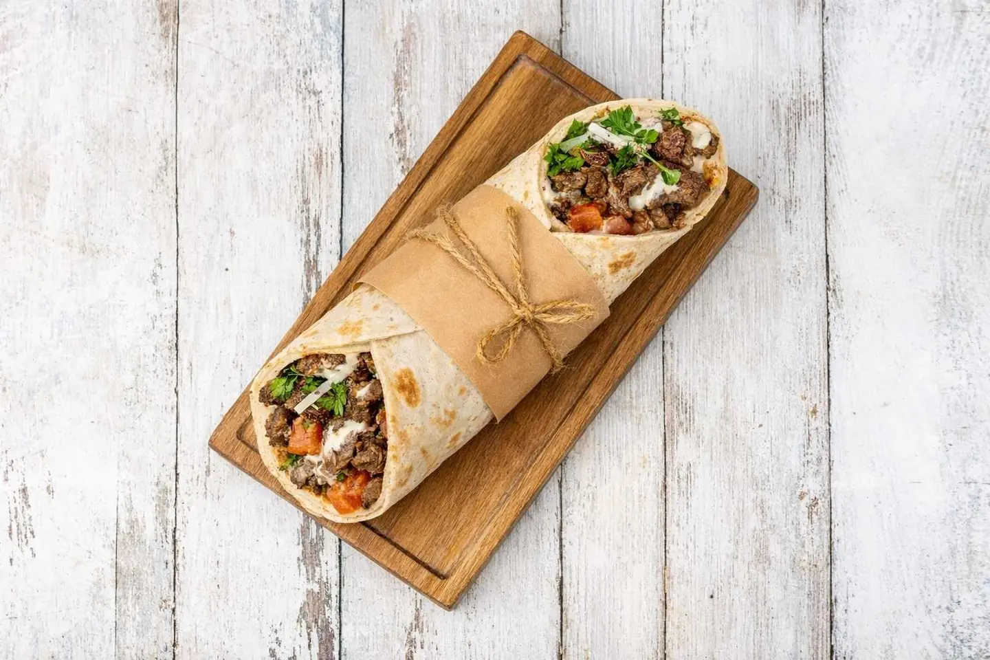 Beef Shawarma Wrap