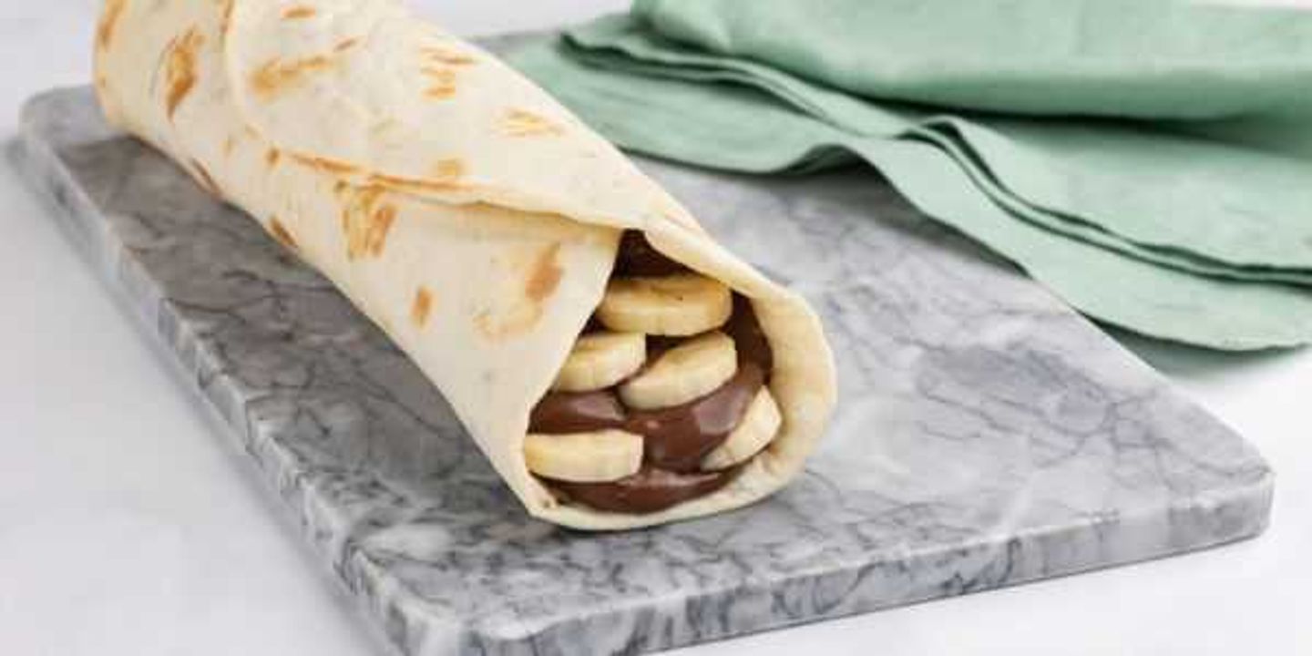 Nutella Banana Wrap