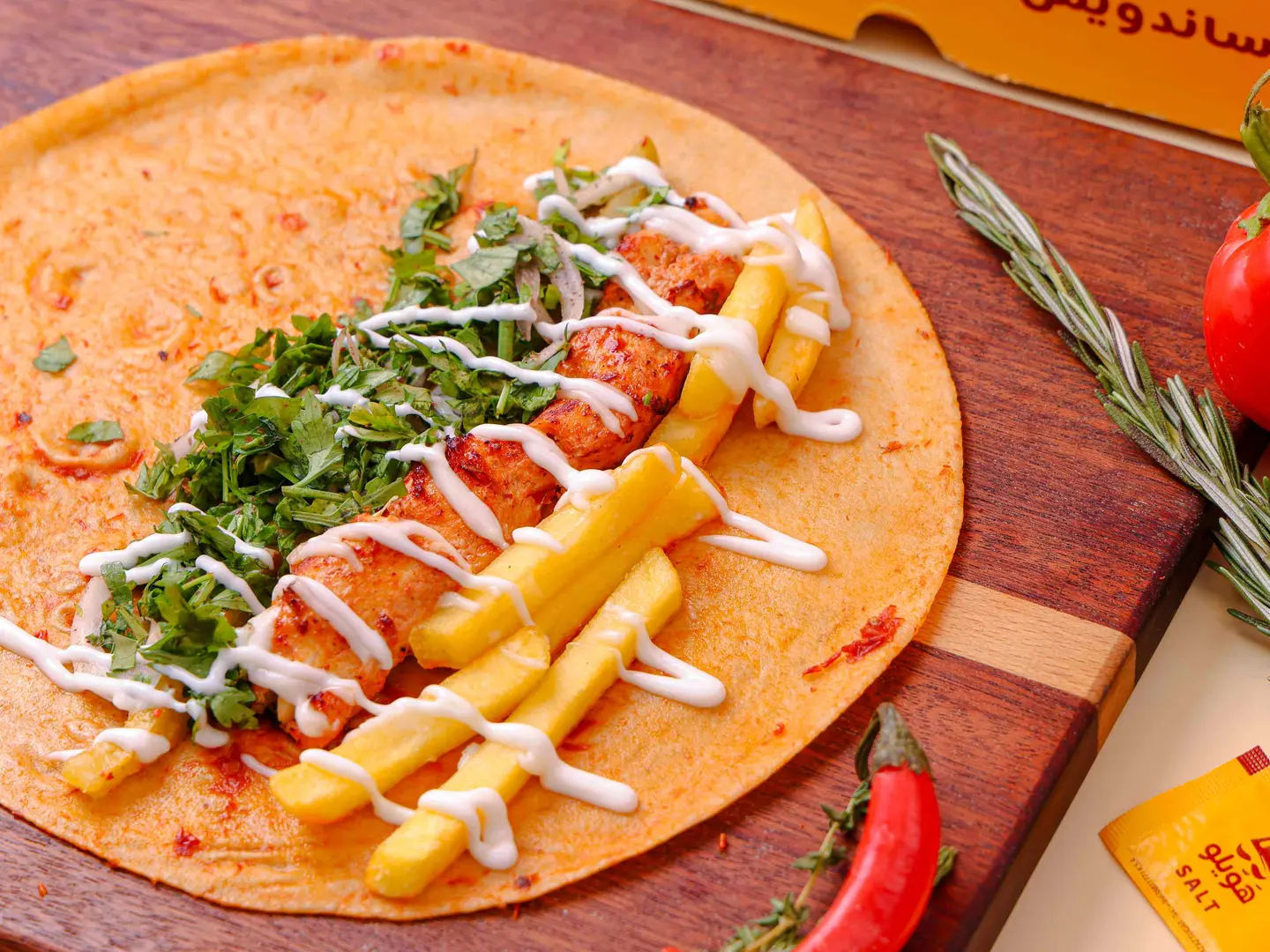Shish Tawook Sandwish