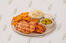 طبق دجاج مشوي