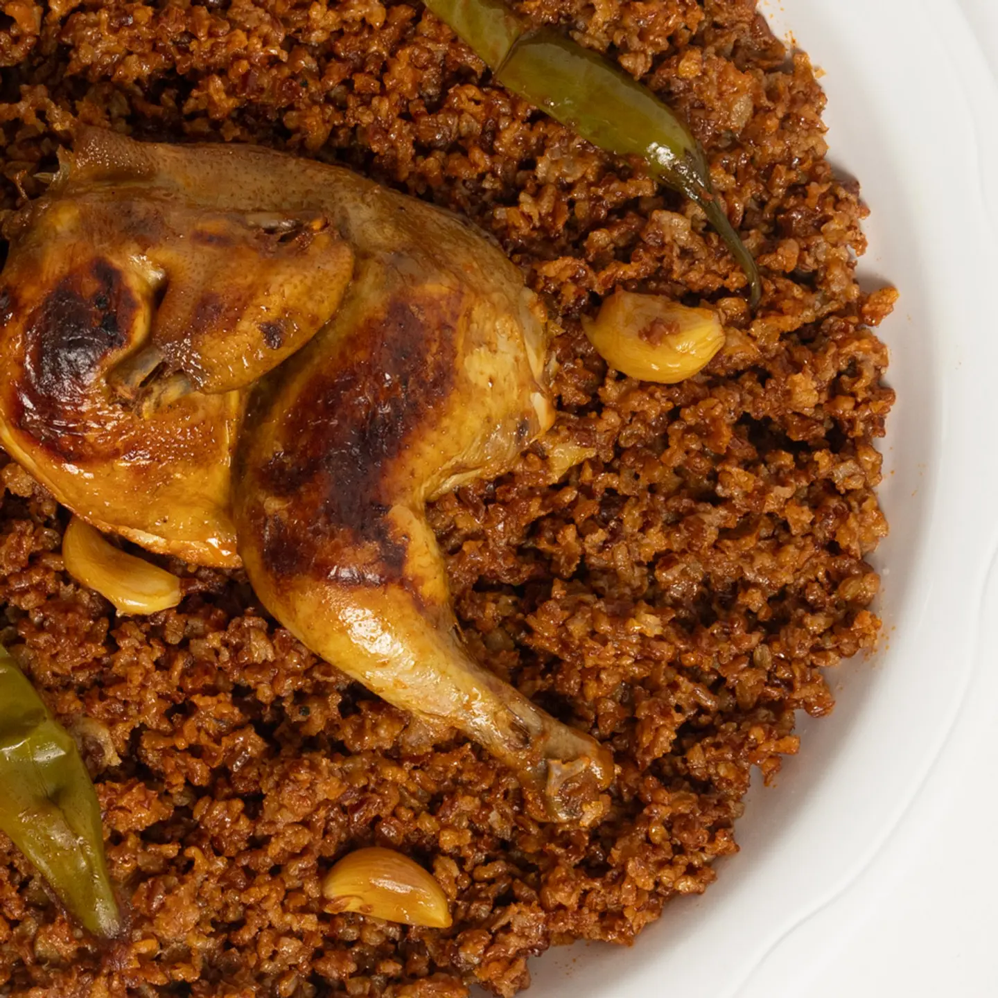 Half Chicken Hasawi Rice