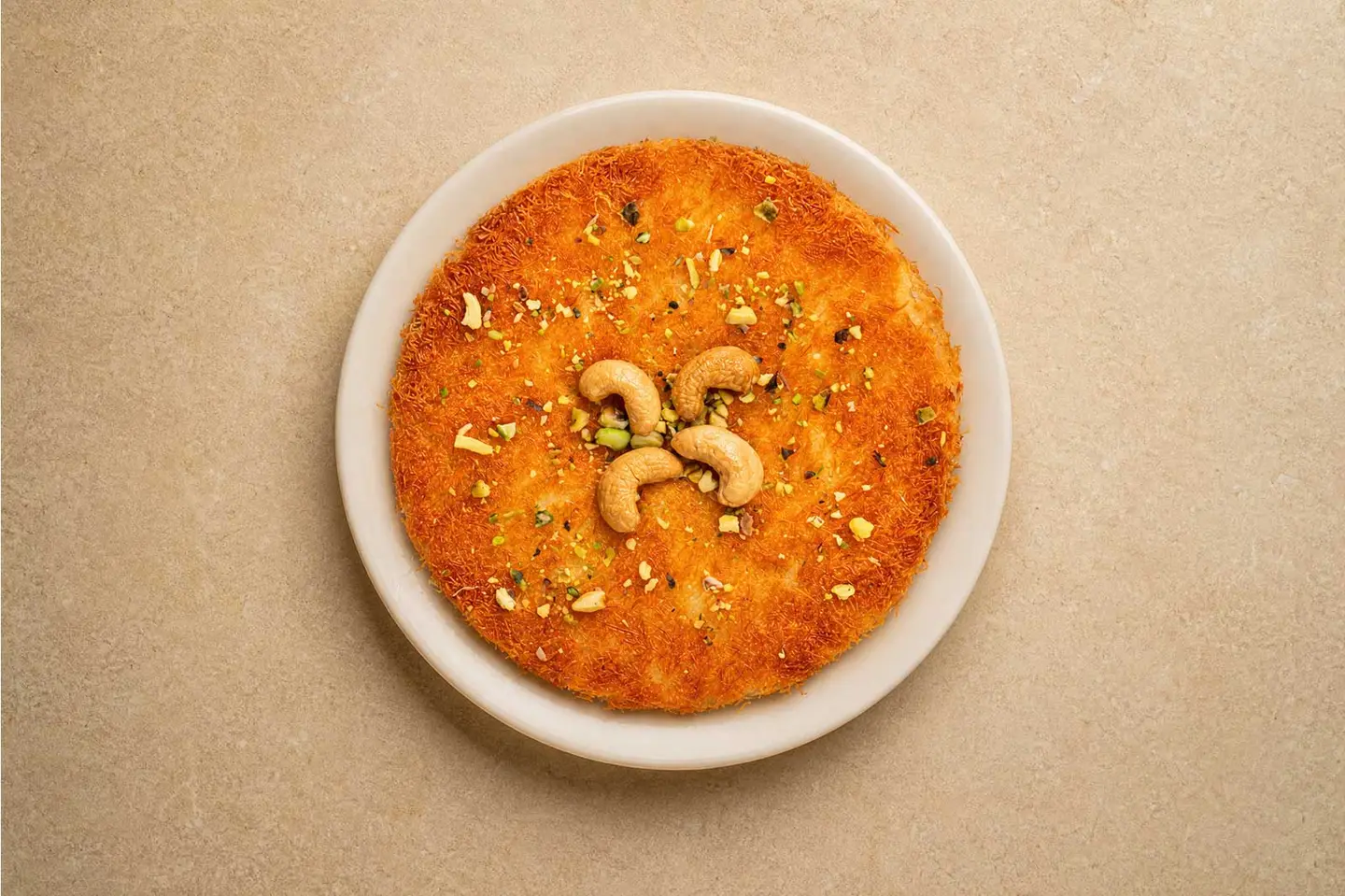 كنافة بالقشطة
