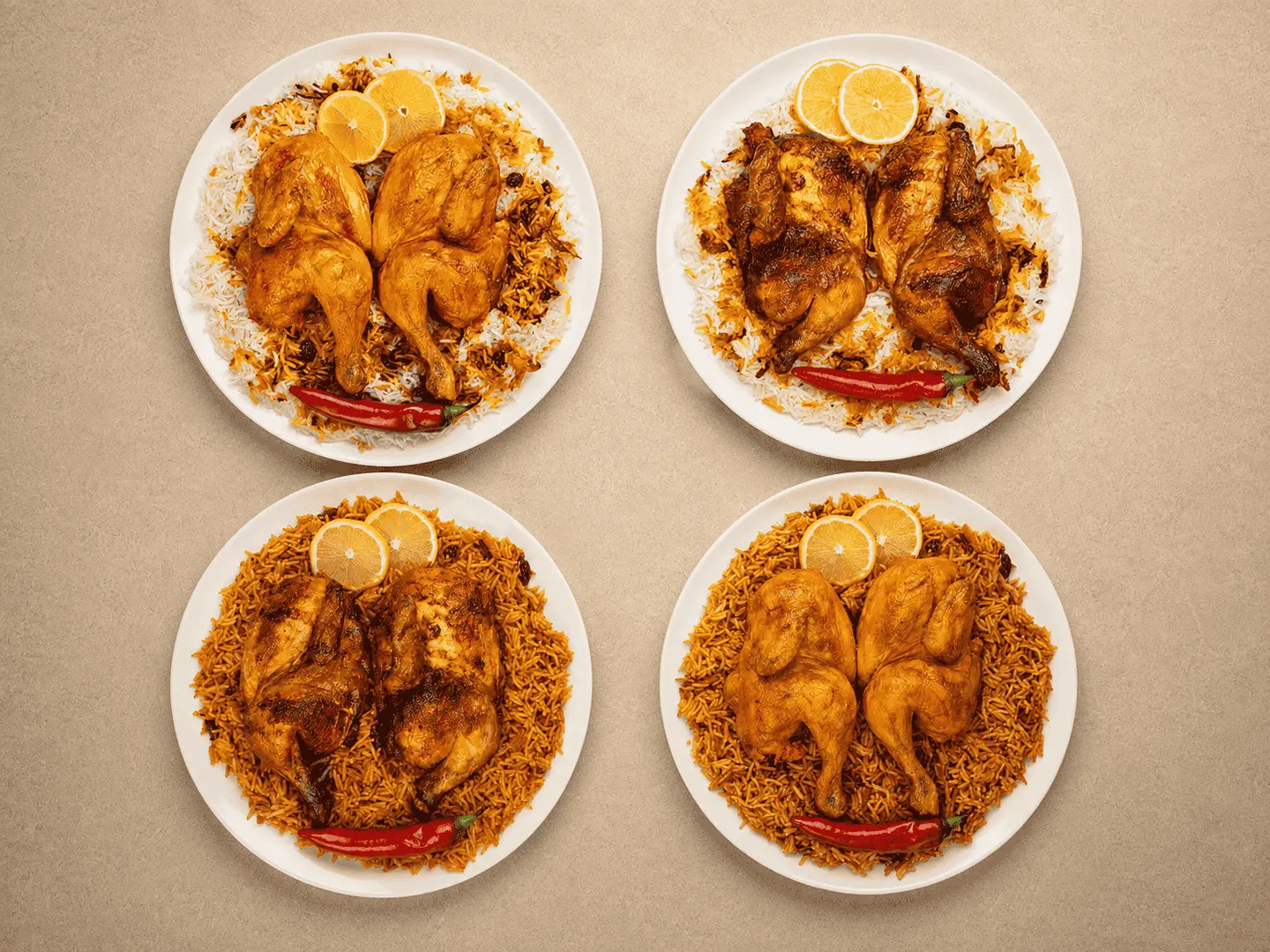 دجاج مع أرز
