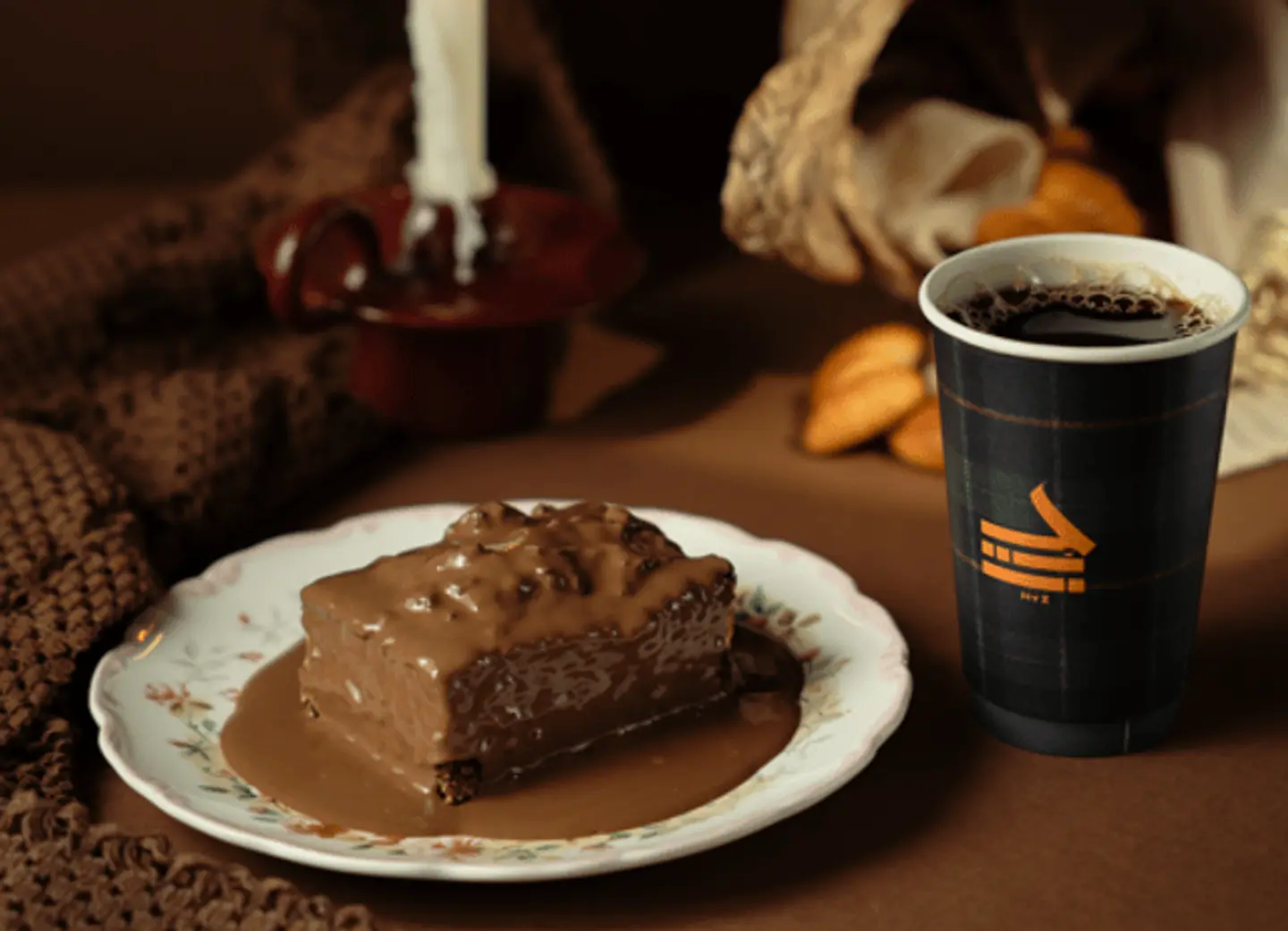 قهوة اليوم مع كيكة حيز