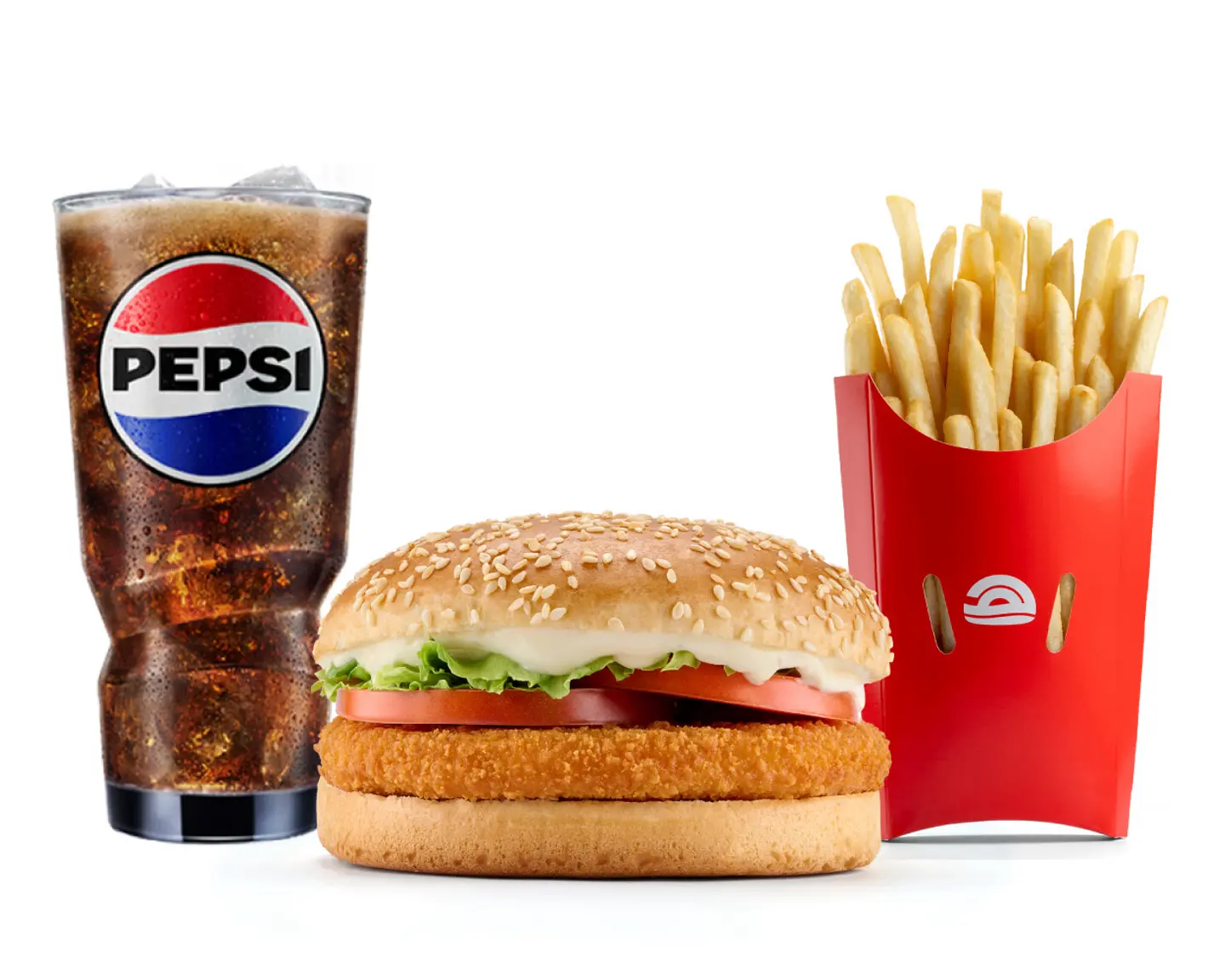 سوبر تشيلي تشكن حجم كبير ومعاه تشوكو بلاست مجاناً