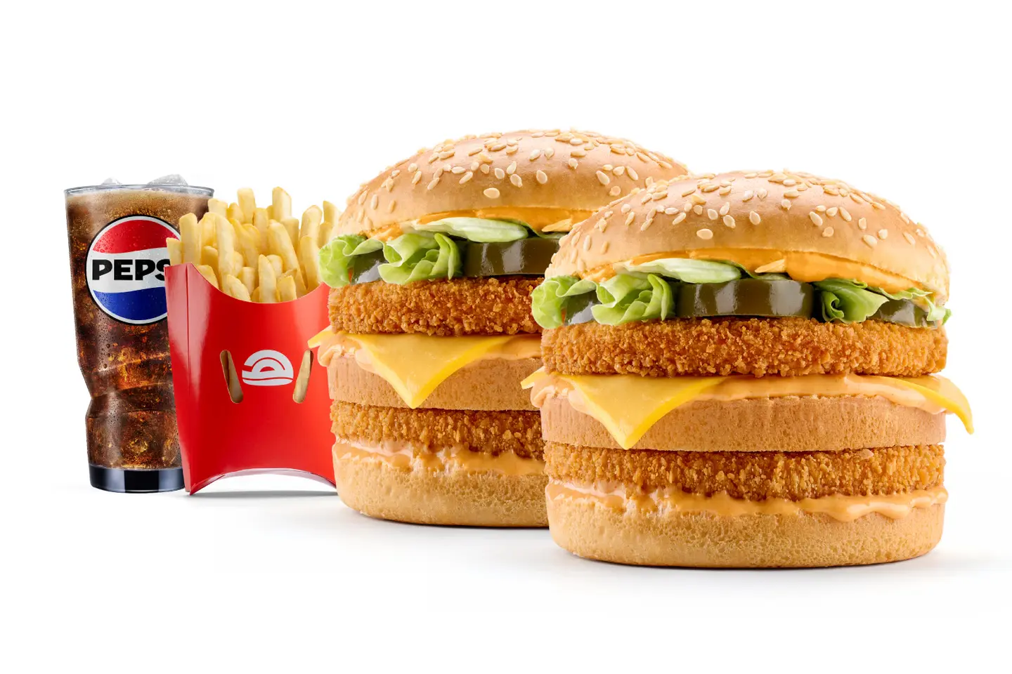 2 Spicy Double Max Meal