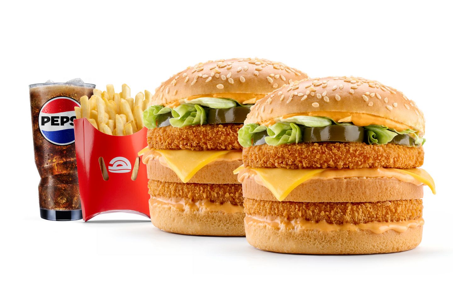 2 Spicy Double Max Meal