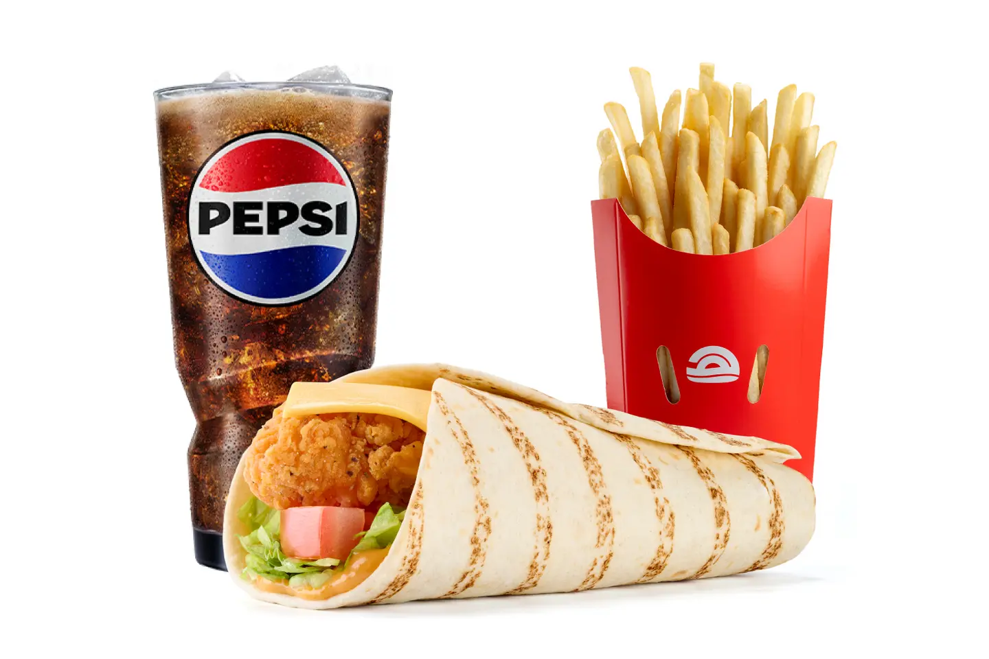 Dynamite Chicken Wrap Small Meal,