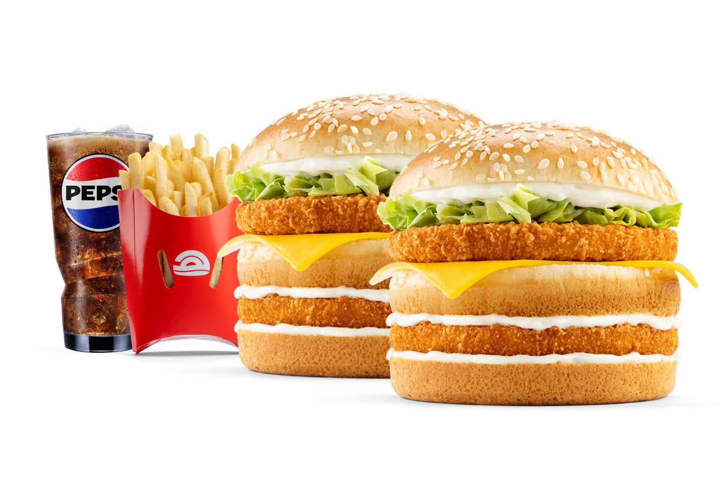2 Regular Double Max Meal