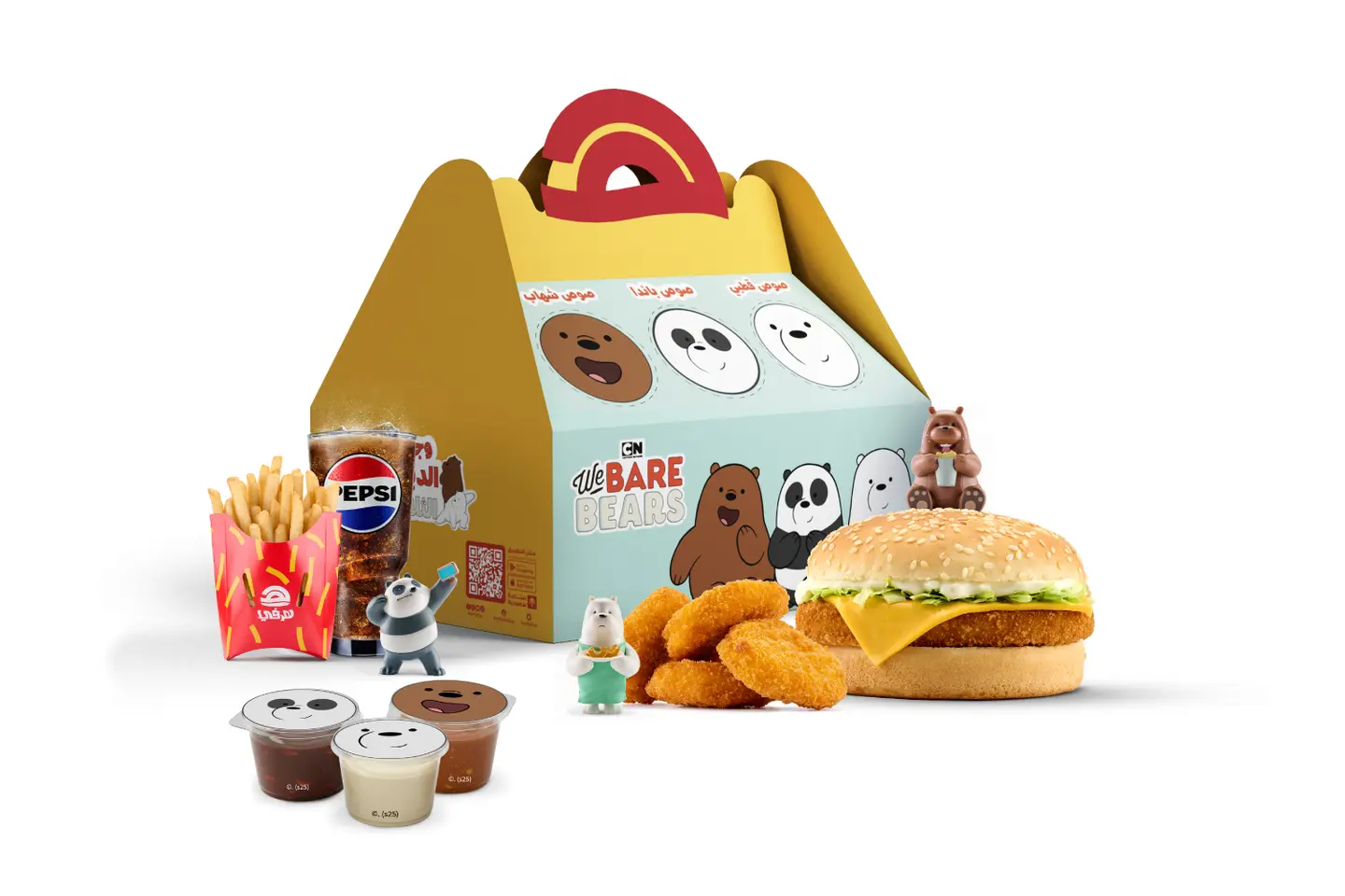 We Bare Bears Small Meal
