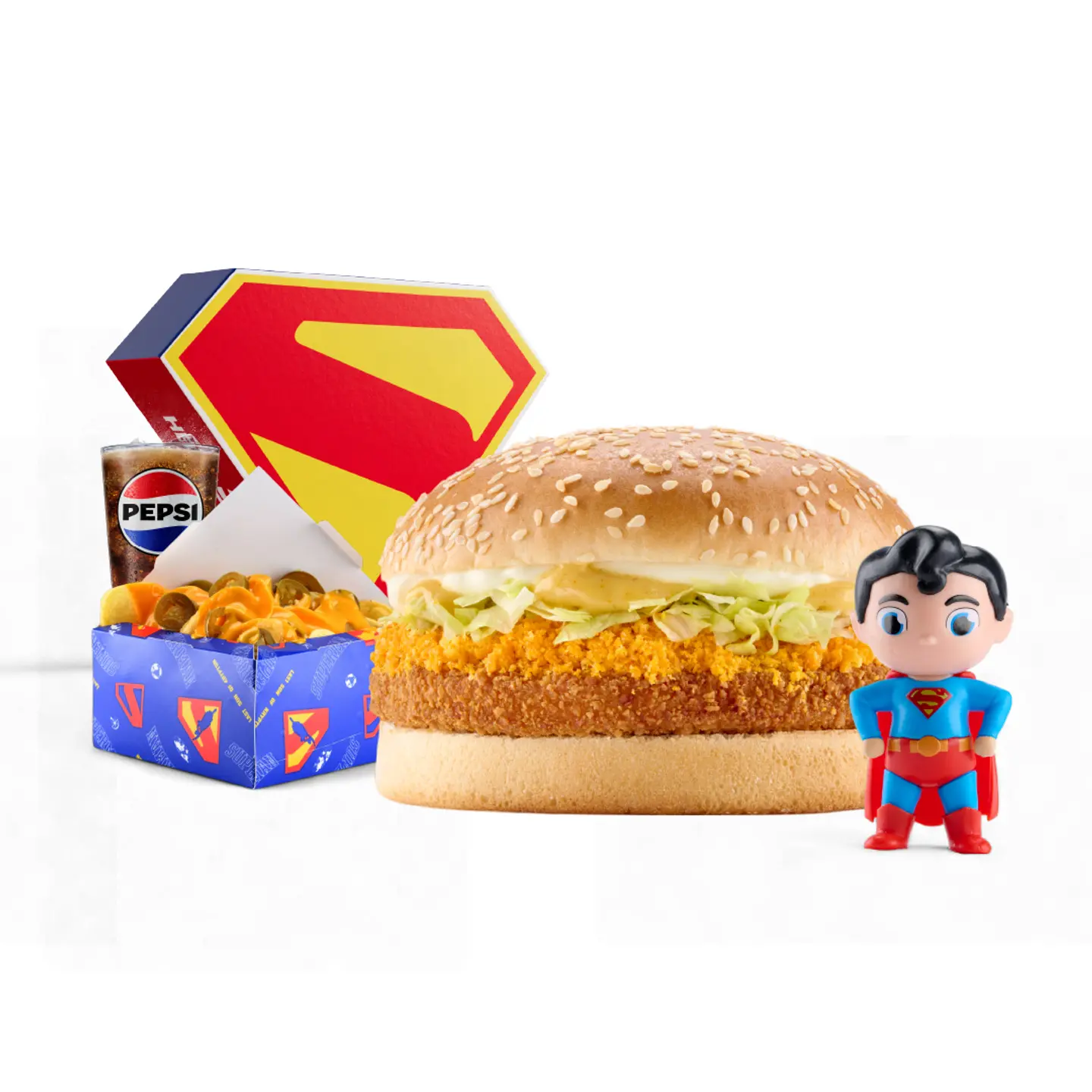 Superman Chili Chicken Large Meal