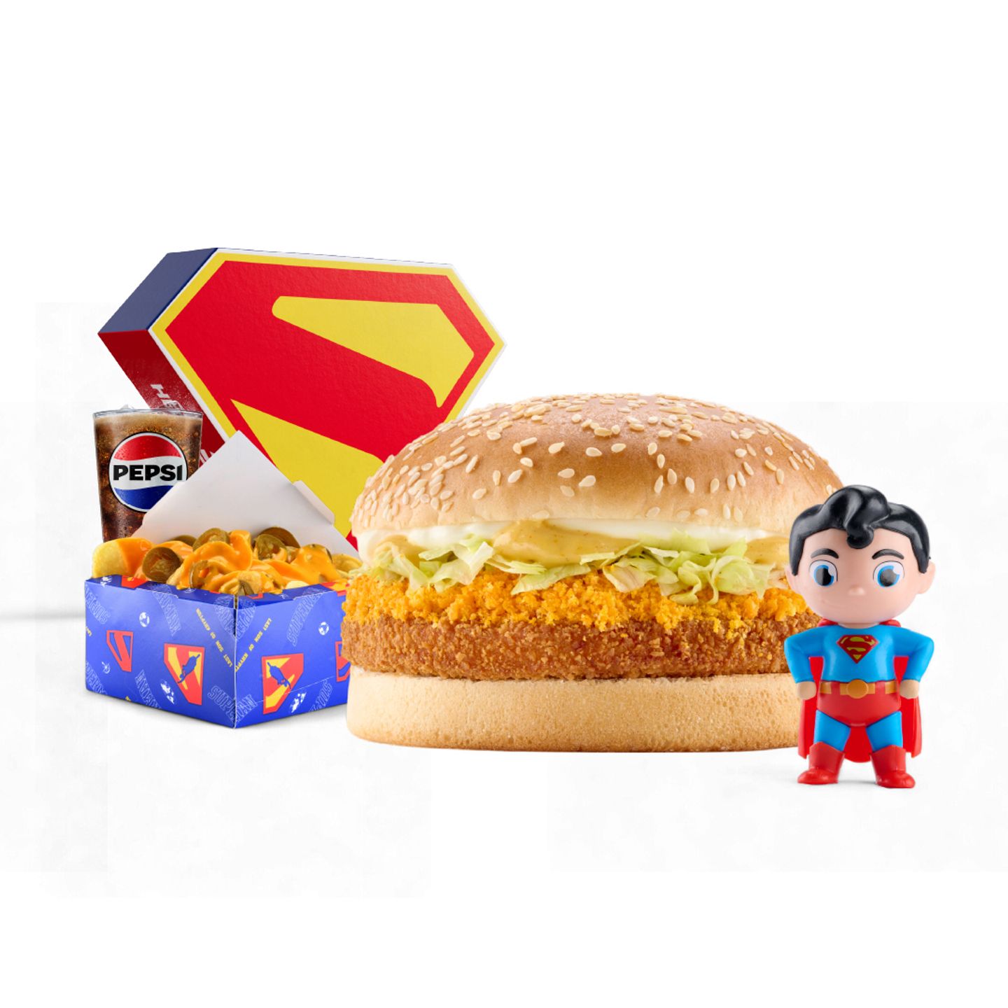 Superman Chili Chicken Large Meal