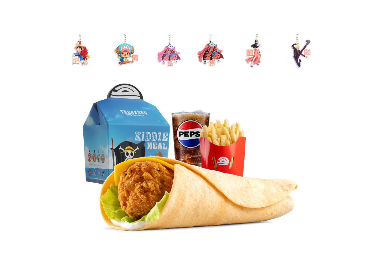 One Piece Kiddie Meal Kidi Tortilla