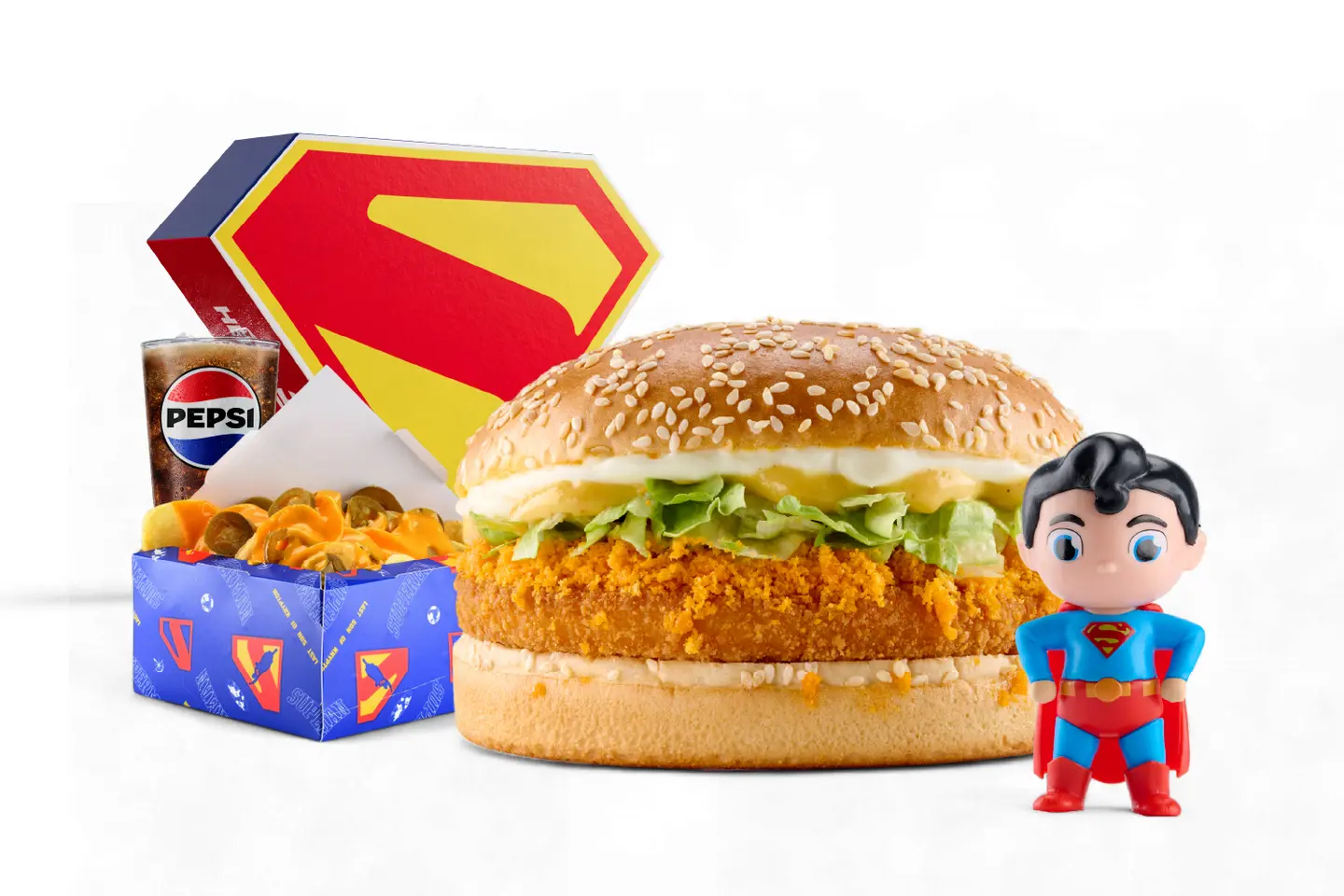 Superman Chicken Large Meal