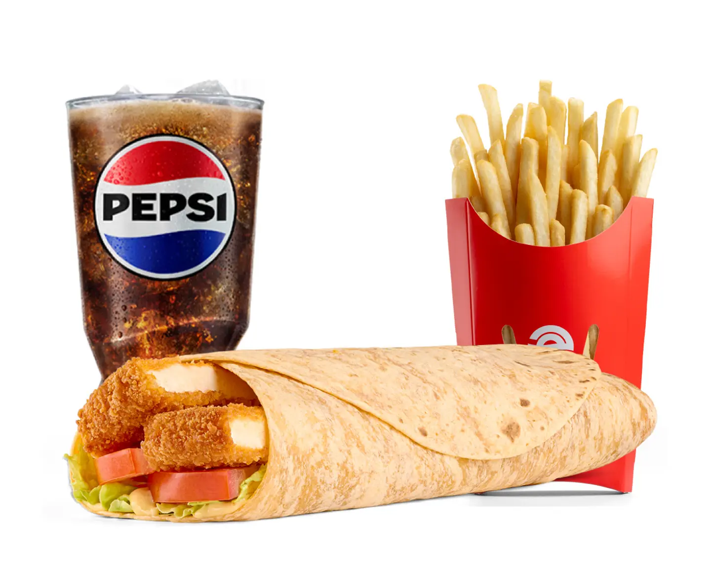 Combo Chicken Tortilla Regular Size