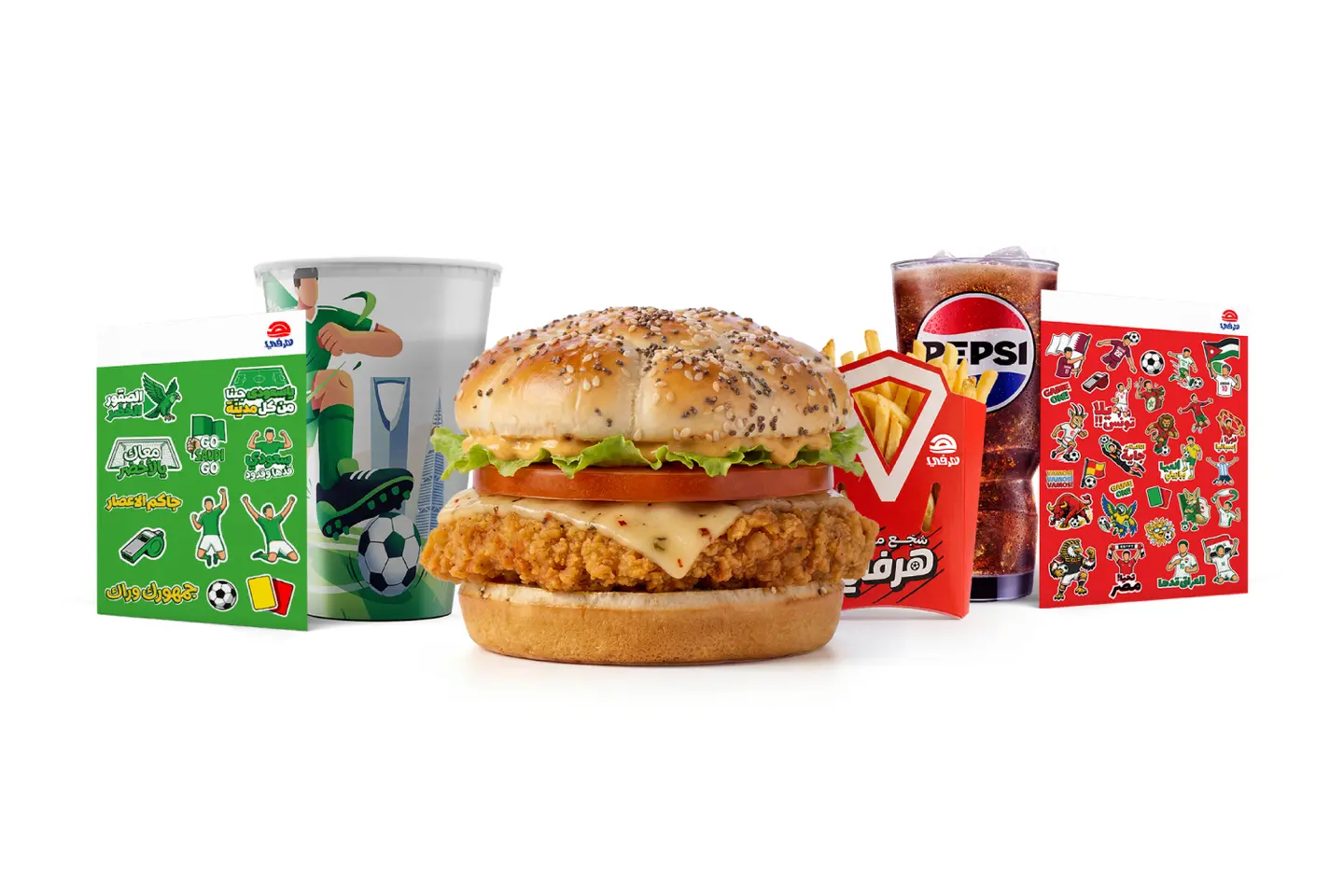 وجبة كأس العالم دجاج حجم وسط