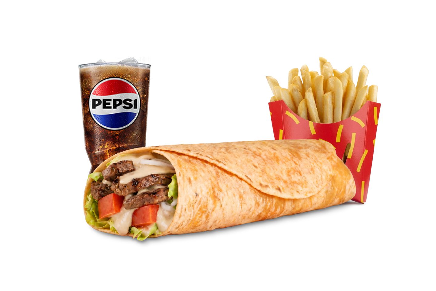 Beef Tortilla Large Meal