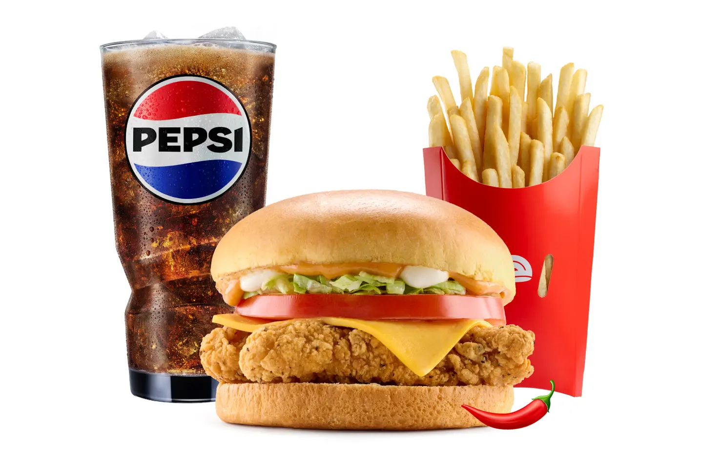 Spicy Crispy Crunch Large Meal